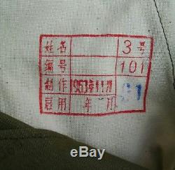 Korean War Chinese Communist Womans uniform shirt pants 1953 date PVA CPV KPA NK