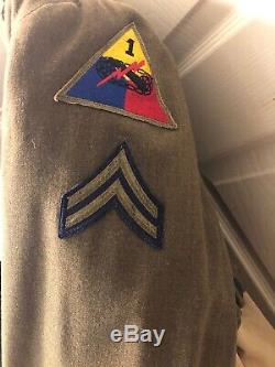 Korean War Uniform Army 42R Dress Clothes Excellent Conditon Coat Shirt Pants