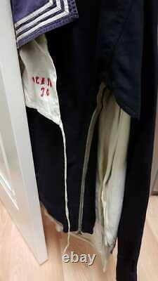Kriegsmarine blue shirt, pants WW2 (original) THERE ARE NO ILLEGAL CHARACTERS
