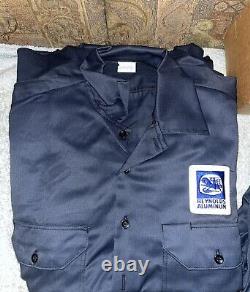 Lot 6 NEW VTG Still In Box Reynolds Metals/Aluminum Co Work Uniform Shirt Pants