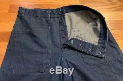 Lot Mens WWII US NAVY Style Trousers Pants/ Chambray Uniform Shirt. Or Repro