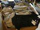 Lot of 500 Blauer Flying Cross Galls Duty Pro Uniform Shirts and Some Pants