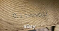 Lot of WWII Uniforms Marine 12 Shirts 5 Hats 5 Necktie 5 Pants O. J Taborelli