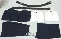 Lots of NYPD women uniform shirts pants safariland duty belt 5.11 tactical