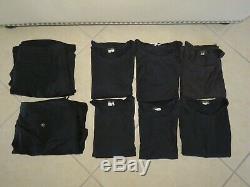 Louis Vuitton Uniformes Women Store Employee Uniform Lot 6 Shirts 2 Pants Black