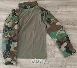 M81 Woodland G3 Combat Shirt/Pants Uniform Set Small w Crye Pads Made in USA