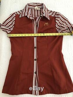 McDonalds 1980s Uniform Pants & shirt