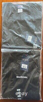 Medtronic Shirt & Pant Complete Uniform unisex Black BRAND NEW (by Cherokee)