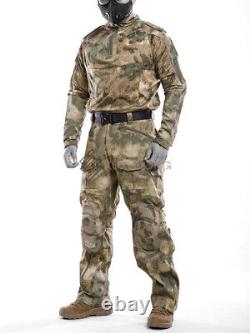 Men's EMR CP FG Tactical Military Combat Uniform Suit Clothing Shirt & Pants Set