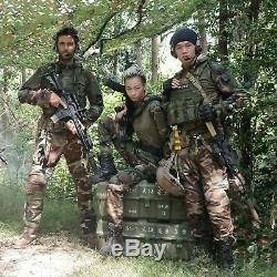 Mens Army Combat Tactical Shirt Cargo Pants BDU Military Uniform SWAT Camouflage