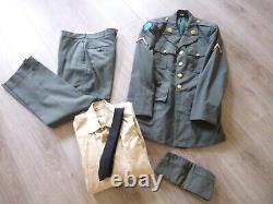 Mens Military US Army Uniform Class A Jacket 36R Pants 31W Shirt 15.5 Garrison