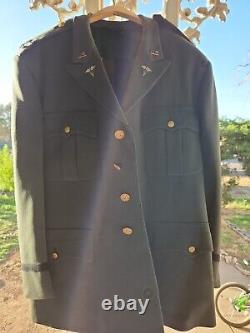 Military Medical Dress Uniform Vietnam Korea Era coat pants, 2 shirts, beret