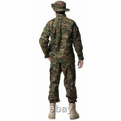 Military Uniform Set Tactical Pants And Shirt Clothing Airsoft Army Suit Desert