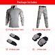 Military Uniform Shirt Pants Outdoor Airsoft Paintball Tactical Camouflage Suit