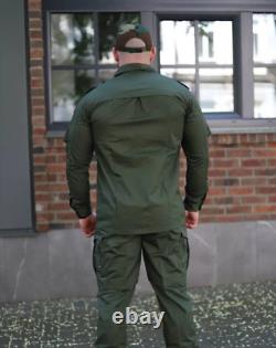 Military suit F16 olive Turkey original, demi-season army suit olive pants+shirt