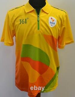 NEW Rio 2016 Games Official Volunteer Uniform T-shirt & Pants not 2021 Brazil