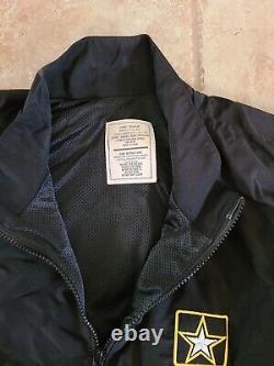 NEW U. S. Army Issue APFU Physical Fitness PT Shirt Jacket Pants, Large / Unisex