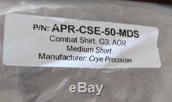 NEW sealed Crye Precision AOR1 Combat shirt pants G3 Medium Short