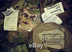 NWT Multicam OCP Flame Insect Army Combat Shirt, Trousers/Pants & Jacket Large R