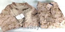 NWT USMC Desert Digital Frog Shirt & Frog Pants Camouflage