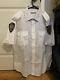 NYPD White Short Sleeve Uniform Costume Shirt + Navy Blue Uniform Pants L Reg