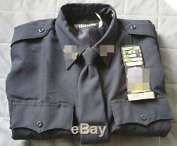 NYPD style detective uniform shirt pant badge set new york police