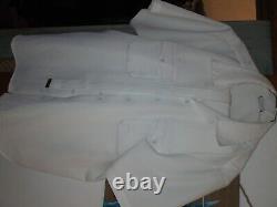 Navy uniforms used summer whites pants 37 regular shirt XK