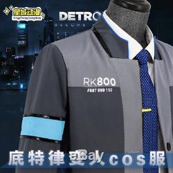 New! Game Detroit Become Human Connor RK800 Agent Suit Uniform cosplay costume
