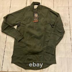 New Polartec Army Thermal Fire Resistant Mens Green Shirt & Pants Sz Large Long