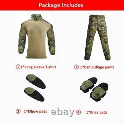 New Uniform Military Rip-stop Shirt Men Clothing Army Suits Paintball Cargo Pant