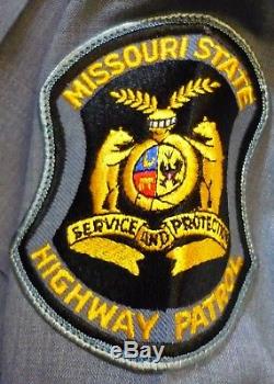 OBSOLETE 1950s-era Missouri State Highway Patrol Uniform Shirt/Pants Gelhaar CC