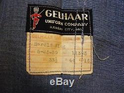 OBSOLETE 1950s-era Missouri State Highway Patrol Uniform Shirt/Pants Gelhaar CC