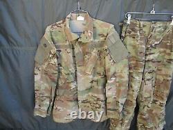 OCP, Multicam Army Aircrew FRACU FR Combat Shirt & Pants, EXTRA SMALL SHORT