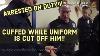 Officer Arrested On Duty Uniform Cut Off Him As He Is Cuffed All On Lapel Video