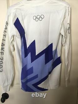 Official Salt Lake 2002 Olympic Torch Relay Uniform Jacket Pants Shirt Size S