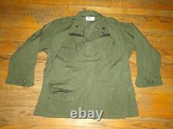 Orig Vietnam Division 2nd Pattern Poplin Jungle Fatigue Shirt & pant large short