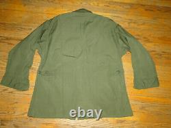 Orig Vietnam Division 2nd Pattern Poplin Jungle Fatigue Shirt & pant large short