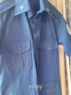 Original Cuba cuban vintage Police Uniform shirt and pants MININT mayor