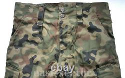 Original Polish Army WP Combat Uniform Pants Shirt Woodland Rip-Stop POLAND M/XL