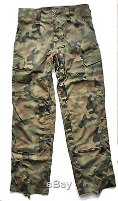 Original Polish Army Woodland Uniform Oif/oef (pants + Shirt) Xl/l