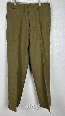 Original WW2 US 8th Airforce Ike Jacket 35R/Shirt/Tie/Pants Excellent Cond
