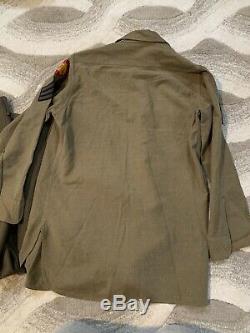 Original Ww2 45th Infantry Combat Shirt & Pants