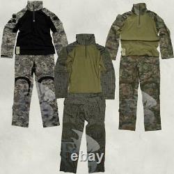 Outdoor combat uniforms tactical suits long-sleeved shirt pants trousers hunting