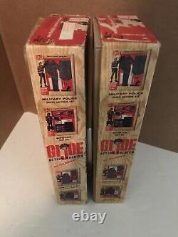 Pair Hasbro 1964 GI Joe ACTION SOLDIERS with Double TM Original 7500 Boxes
