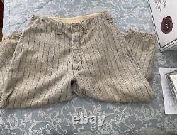 RARE 1930's baseball Jersey uniform wool shirt and pants MAXWELL College NY
