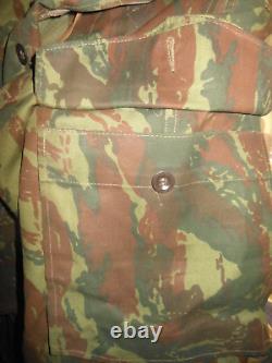 RARE CAMO S. AFRICAN 32 BAT RECCE SHIRT PANTS MINT EARLY'80s -US SALES-ONLY