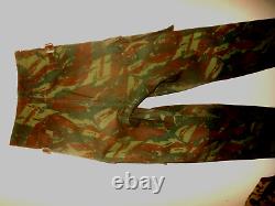 RARE CAMO S. AFRICAN 32 BAT SHIRT PANTS UNUSED MINT EARLY'80s -US SALES-ONLY