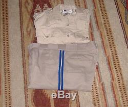 RETIRED CHP CALIFORNIA HIGHWAY PATROL UNIFORM SHIRT & PANTS COMPLETE with PATCHES