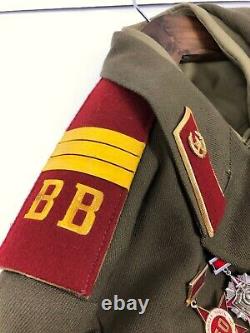 Rare Soviet Russian MVD VV Internal Troops Uniform Badges Shirt Tie Pants