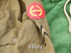 Rare Vintage WWII Military Uniform Cameron Officer Uniform Shirt, Jacket, Pants